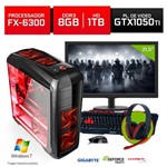 Assistência Técnica e Garantia do produto PC Gamer Neologic NLI80022 Amd FX6300 8GB (Gtx 1050Ti 4GB) 1TB + Monitor 21,5" Windows 7