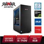 Assistência Técnica e Garantia do produto PC Gamer Rawar RW254PAZ INTEL I5 7400 8GB (Geforce GTX1060 de 6GB) 1TB