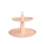 Assistência Técnica e Garantia do produto Pedestal Cake 2 Andares Rosa Blush Coza