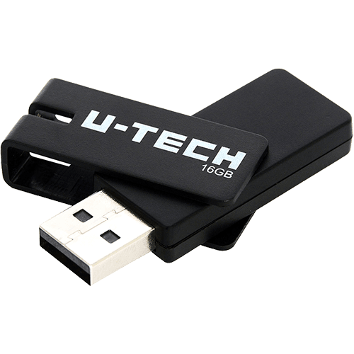 Assistência Técnica e Garantia do produto Pen Drive 16GB PD16 Preto - U-Tech