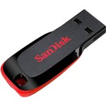 Assistência Técnica e Garantia do produto Pen Drive 128GB SanDisk Cruzer Blade - Preto