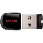 Assistência Técnica e Garantia do produto Pen Drive 64GB Sandisk Cruzer Fit - Preto