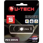 Assistência Técnica e Garantia do produto Pen Drive 32GB PD32 Preto - U-Tech