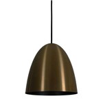 Assistência Técnica e Garantia do produto Pendente Alumínio Oval 27cmx29cm 1816 Volare Bronze