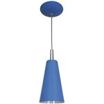 Assistência Técnica e Garantia do produto Pendente Cone Mini Tóquio em Alumínio Azul - Attena
