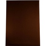 Assistência Técnica e Garantia do produto Persiana de Poliéster Rolô Blackout (120x160cm) Chocolate - Evolux