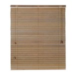 Assistência Técnica e Garantia do produto Persiana Horizontal de Bambu 50mm 1,20larg X 1,40alt Pátina