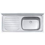 Assistência Técnica e Garantia do produto Pia Aço Inox 120x55 1CD Standard