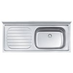 Assistência Técnica e Garantia do produto Pia de Apoio em Aco Inox 120x55cm Tramontina Filo 56 Dx