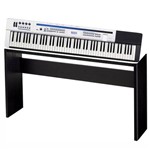 Assistência Técnica e Garantia do produto Piano Digital Casio Privia PX5s Branco + Fonte + Pedal Sustain + Estante Piano Casio CS67
