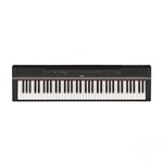 Assistência Técnica e Garantia do produto Piano Digital Yamaha P-121B 73 Teclas com Fonte Bivolt