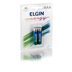 Assistência Técnica e Garantia do produto Pilha Alcalina AAA Blister C/2 Peças - Elgin