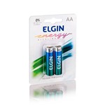 Assistência Técnica e Garantia do produto Pilha Alcalina Pequena Elgin Energy Aa Lr6 Blister com 2 Unidades 1,5v