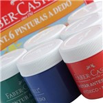 Assistência Técnica e Garantia do produto Pintura a Dedo Lavável 25ml com 6 Cores - Faber-Castell