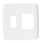 Assistência Técnica e Garantia do produto Placa 4x4 P/ 1 e 3 Interruptores - Mônaco Branco Dicompel