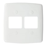 Assistência Técnica e Garantia do produto Placa 4x4 P/ 4 Interruptores - Mônaco Branco Dicompel