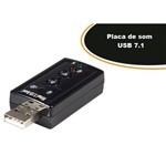 Assistência Técnica e Garantia do produto PLACA de Som USB 7.1 - Empire