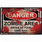 Assistência Técnica e Garantia do produto Placa Decorativa 5073 Zombie Zone - At.home