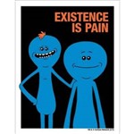 Assistência Técnica e Garantia do produto Placa Decorativa Mr. Meeseeks, Existence Is Pain - Rick And Morty