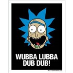 Assistência Técnica e Garantia do produto Placa Decorativa Wubba Lubba Dub Dub - Rick And Morty