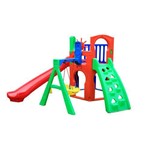 Assistência Técnica e Garantia do produto Playground Infantil Plástico com Balanço e Escorregador Royal Play Fly Freso Colorido