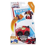 Assistência Técnica e Garantia do produto Playskool Heroes Transformers Flip Racers Sideswipe C0214/C1905 - Hasbro