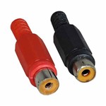 Assistência Técnica e Garantia do produto Plug Jack Rca Plástico com Rabicho Preto e Vermelho - Pacote com 10 Peças