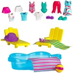 Assistência Técnica e Garantia do produto Polly Pocket 2012 - Estações da Polly - Diversão na Piscina - Mattel