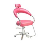 Assistência Técnica e Garantia do produto Poltrona Cadeira Futurama Hidraulica Cabeleireiro - Cor: Rosa Acetinado