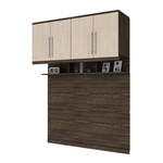 Assistência Técnica e Garantia do produto Ponte Casal 04 Portas Modulado Diamante M316 Moka/fendi Henn