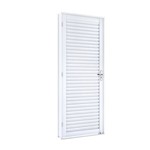 Assistência Técnica e Garantia do produto Porta de Aço Giro Laminada Lucasa Facilità 215cmx76cm Branco