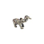 Assistência Técnica e Garantia do produto Porta Joias Elefante de Zamac 11cmx4cmx8cm Rojemac Prata