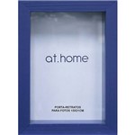 Assistência Técnica e Garantia do produto Porta-Retrato 66730 Caixa Color Azul 15x21cm para 1 Foto - At.home