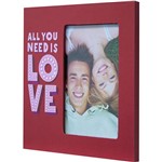 Assistência Técnica e Garantia do produto Porta-Retrato MDF Decorado All You Is Need Love 10x15cm Colorido - Kapos