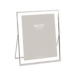 Assistência Técnica e Garantia do produto Porta Retrato Prata em Metal 20x25cm - Mart