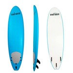 Assistência Técnica e Garantia do produto Prancha de Surf 6'6 Softboard Azul Claro- Brasil Natural