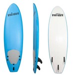 Assistência Técnica e Garantia do produto Prancha de Surf para Iniciante 5'8 Azul Claro - Brasil Natural