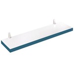 Assistência Técnica e Garantia do produto Prateleira Color Suporte Plastico 60x25x1,5 Azul