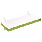 Assistência Técnica e Garantia do produto Prateleira Color Suporte Plastico 60x25x1,5 Verde