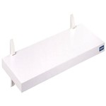 Assistência Técnica e Garantia do produto Prateleira Elite Branco Suporte Plastico 90x25x1,5