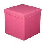 Assistência Técnica e Garantia do produto Puff Baú Acasa Móveis Rosa