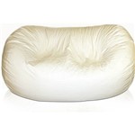 Assistência Técnica e Garantia do produto Puff Big Casal Courino Branco - Phoenix Puff