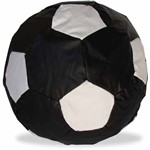 Assistência Técnica e Garantia do produto Puff Infantil Ball Futebol Courino Preto/Branco - Stay Puff