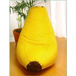 Assistência Técnica e Garantia do produto Puff Infantil Banana Grande Courino Amarelo - Phoenix Puff