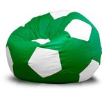 Assistência Técnica e Garantia do produto Puff Infantil Bola Super em Courino - Phoenix Puff Verde/Branco