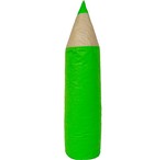 Assistência Técnica e Garantia do produto Puff Infantil Lápis Couro Sintético Verde Limão - Phoenix Puff