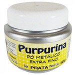 Assistência Técnica e Garantia do produto Purpurina - 50g - Prata - Glitter