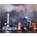 Assistência Técnica e Garantia do produto Quadro Tela Impressa com Leds Shanghai City 80x100x4cm - Fullway