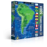 Assistência Técnica e Garantia do produto Quebra Cabeça América do Sul 500 Peças 2443 - Toyster