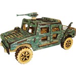 Assistência Técnica e Garantia do produto Quebra-Cabeça 3D Jeep Hummer Adesivado - Cia Laser